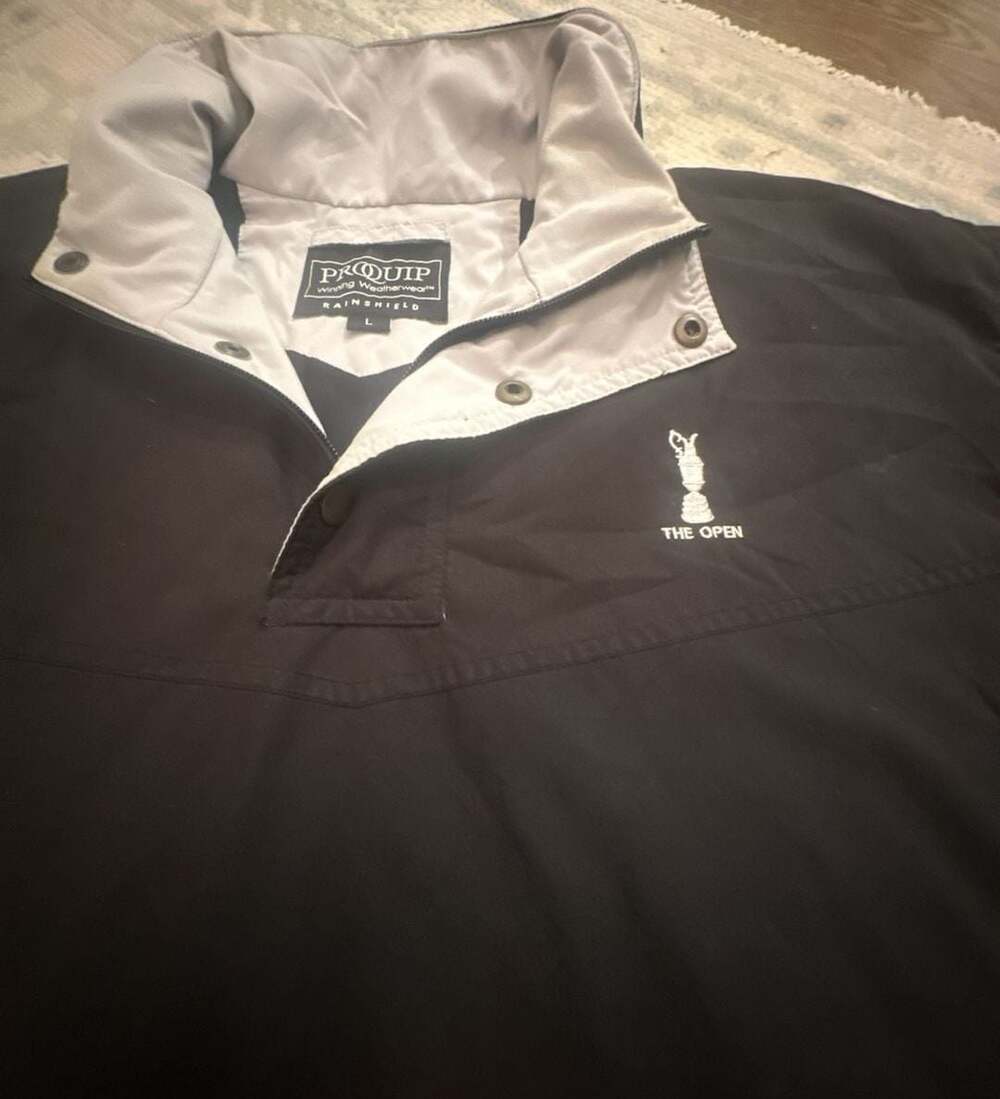 ProQuip The Open Championship Rainshield Short Sleeve Golf Rain Jacket